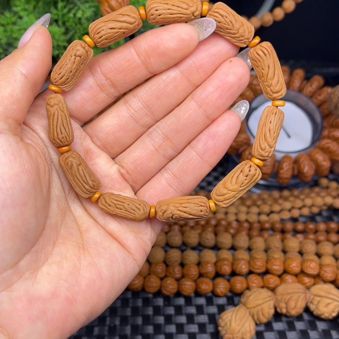 文玩核桃吊坠小金豆单圈