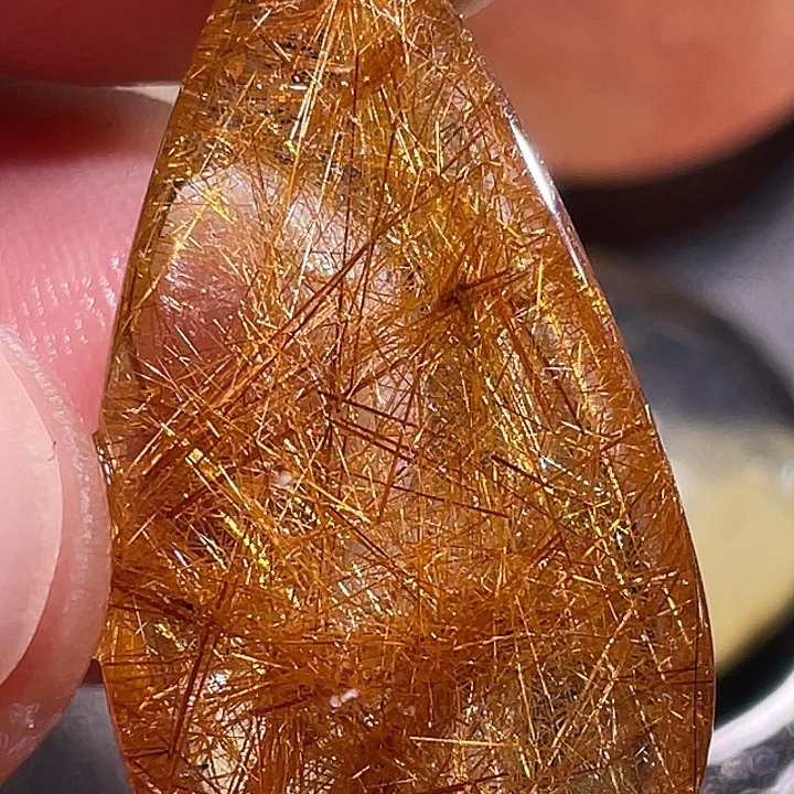 *****发晶颈饰未镶嵌钛