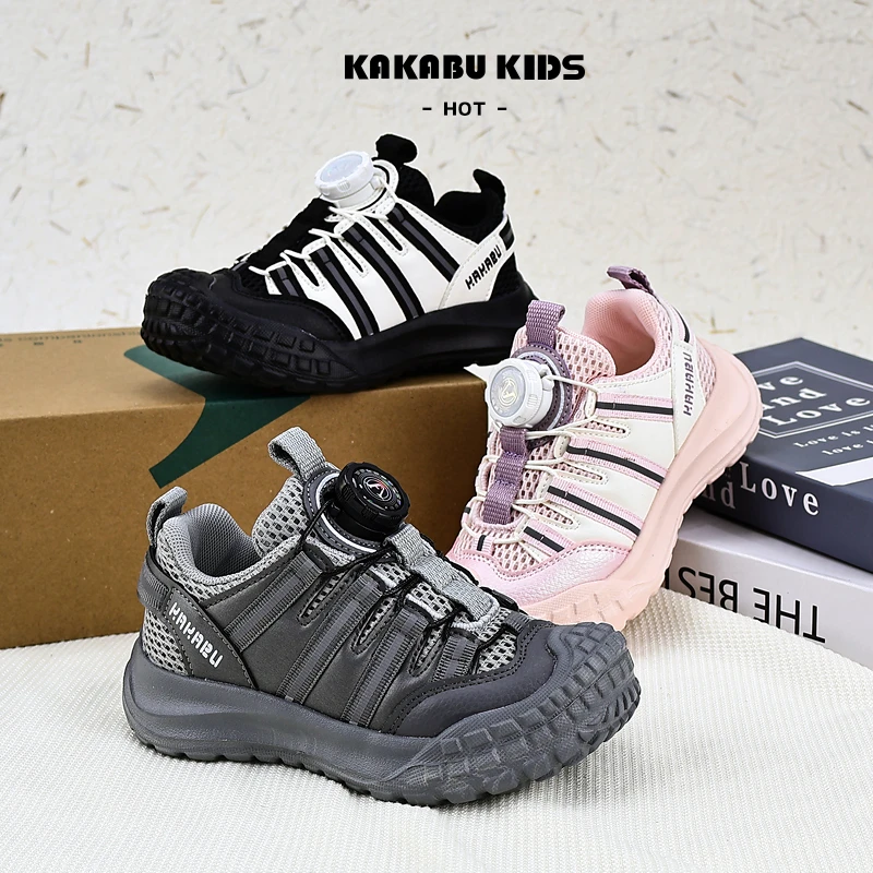 儿童运动鞋秋季爆款童鞋旋转纽扣男童鞋女童鞋轻便耐磨儿童鞋182