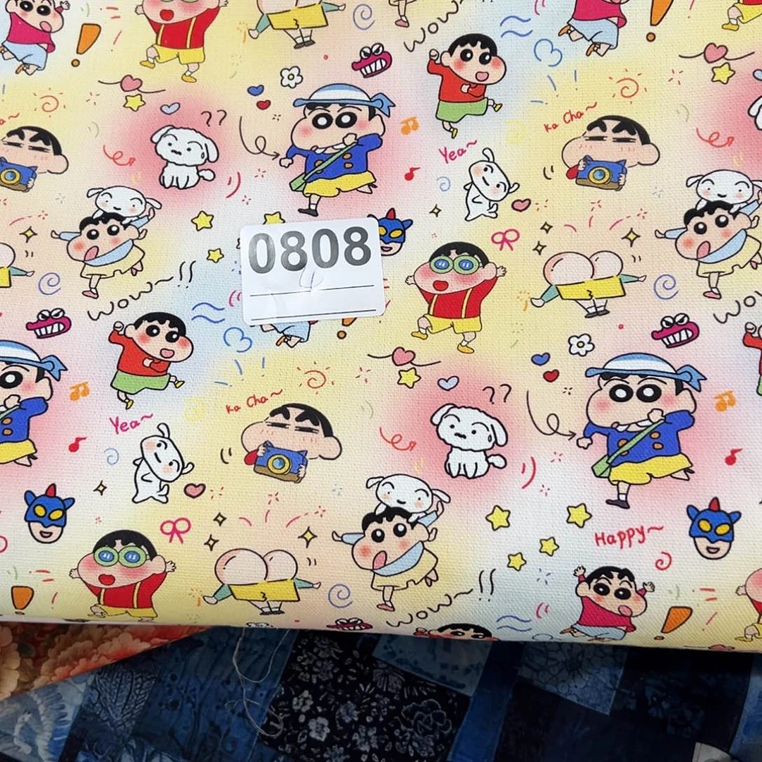 棉一米价纯棉定制底帆布1.5米宽果子块