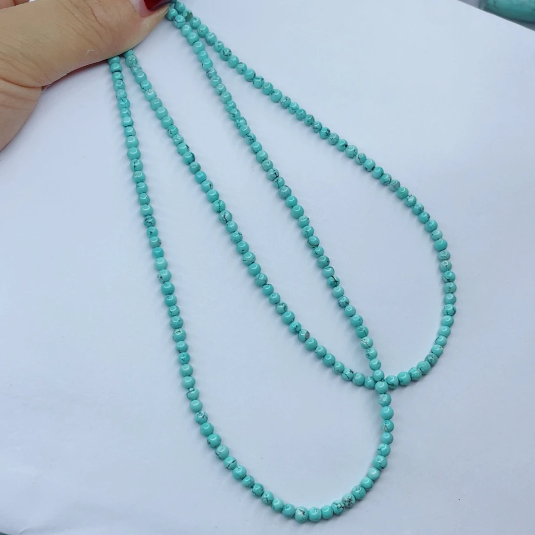 绿松石未镶嵌颈饰