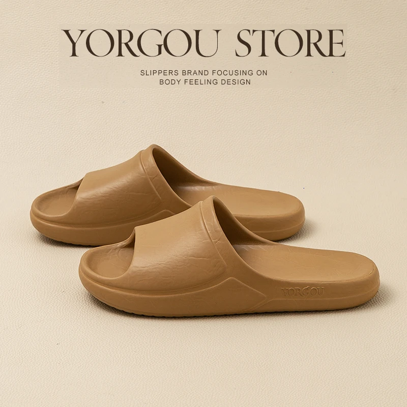 远港高级感皮纹凉拖鞋女夏天浴室情侣洗澡加厚软底防滑防臭家居男