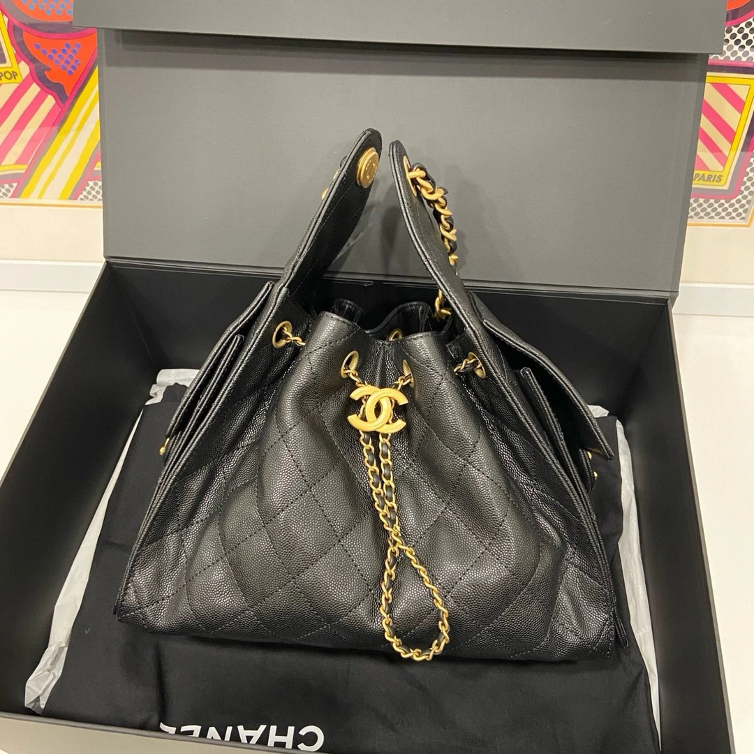 99新 Chanel/香奈儿 25bag小号hobo手袋