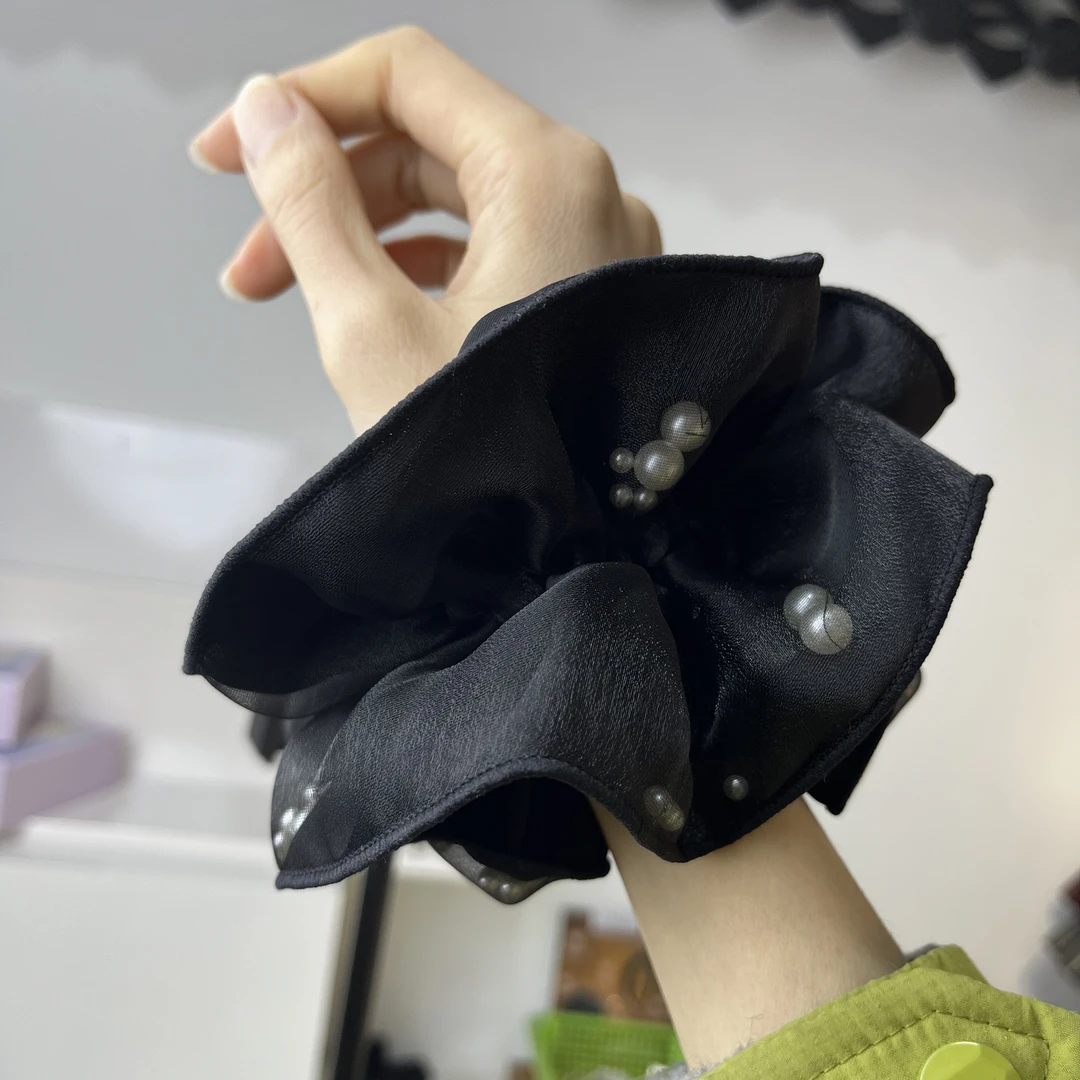 【趣味滚珠系列】真的爱你气质百搭发圈发饰时尚头饰