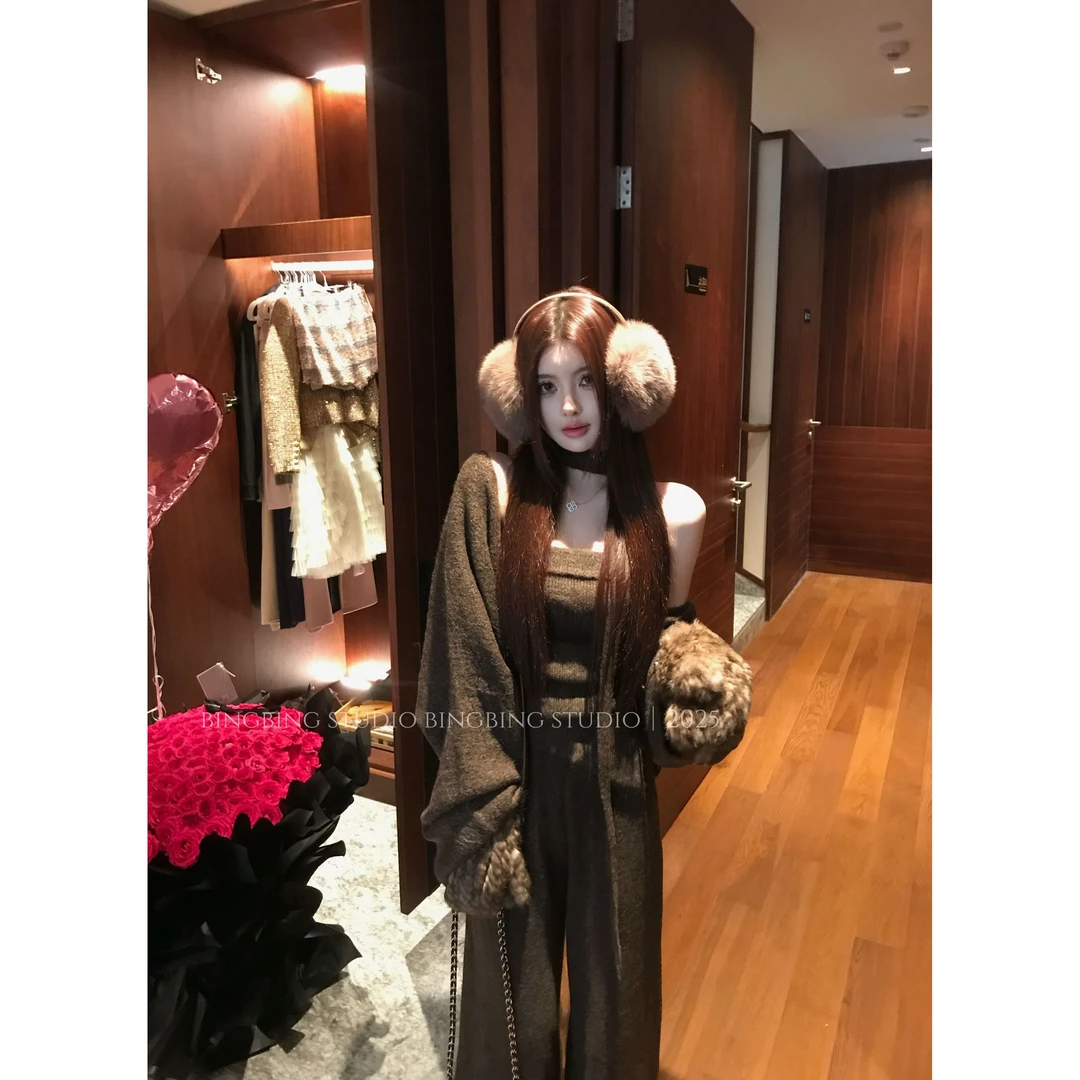 冰冰铭顺「小妲己」洋气设计感三件套BBQ5SJT5431