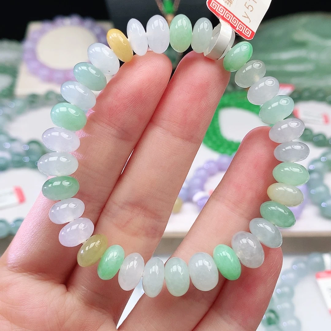 未镶嵌手链翡翠翡翠