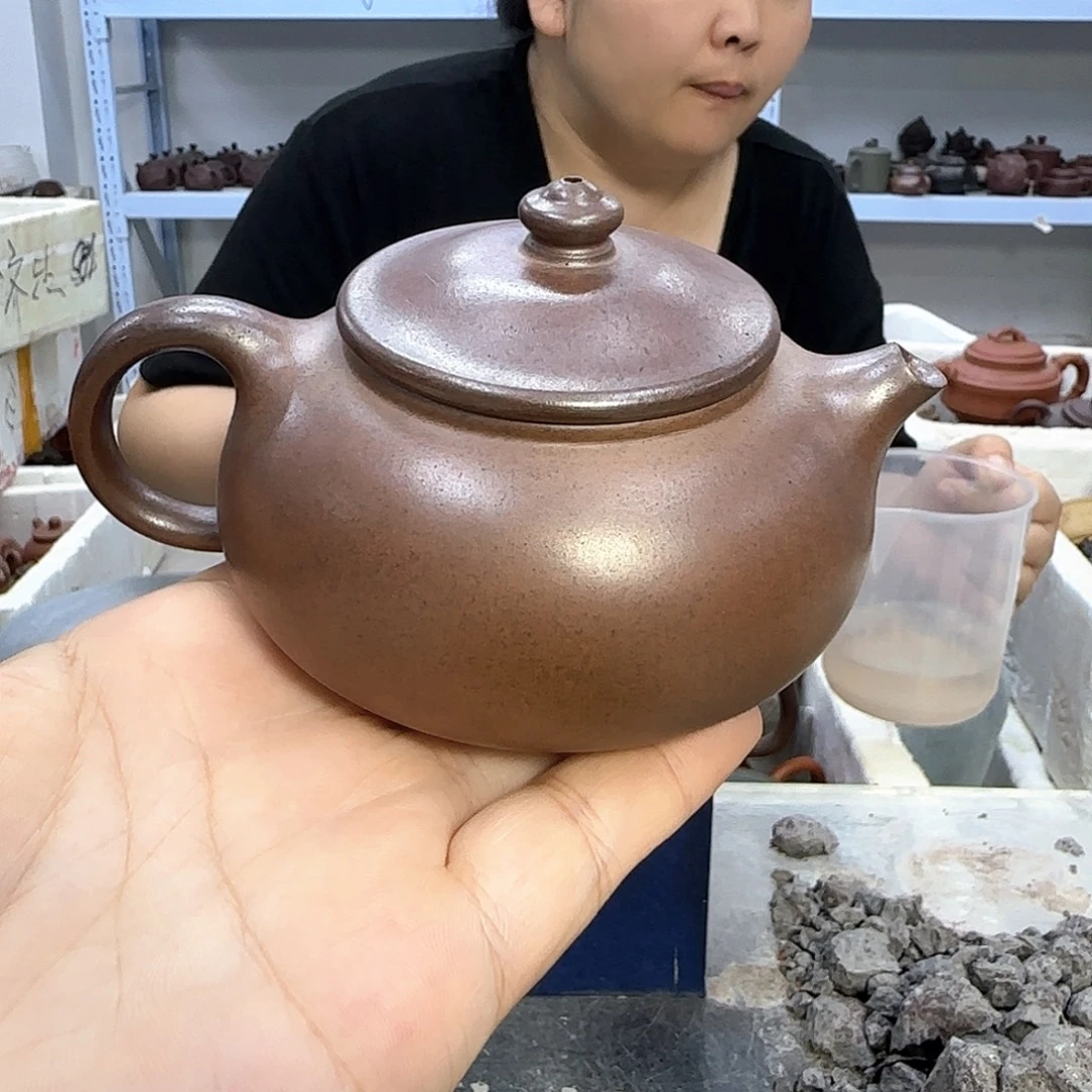茶壶紫砂宜兴紫砂壶瑕疵