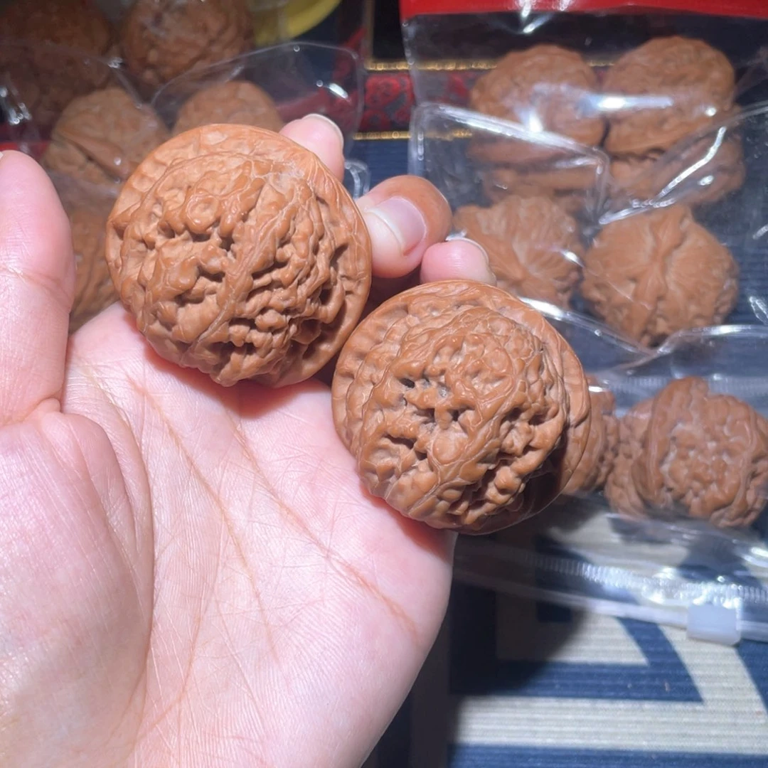 文玩核桃吊坠球装凤凰台44