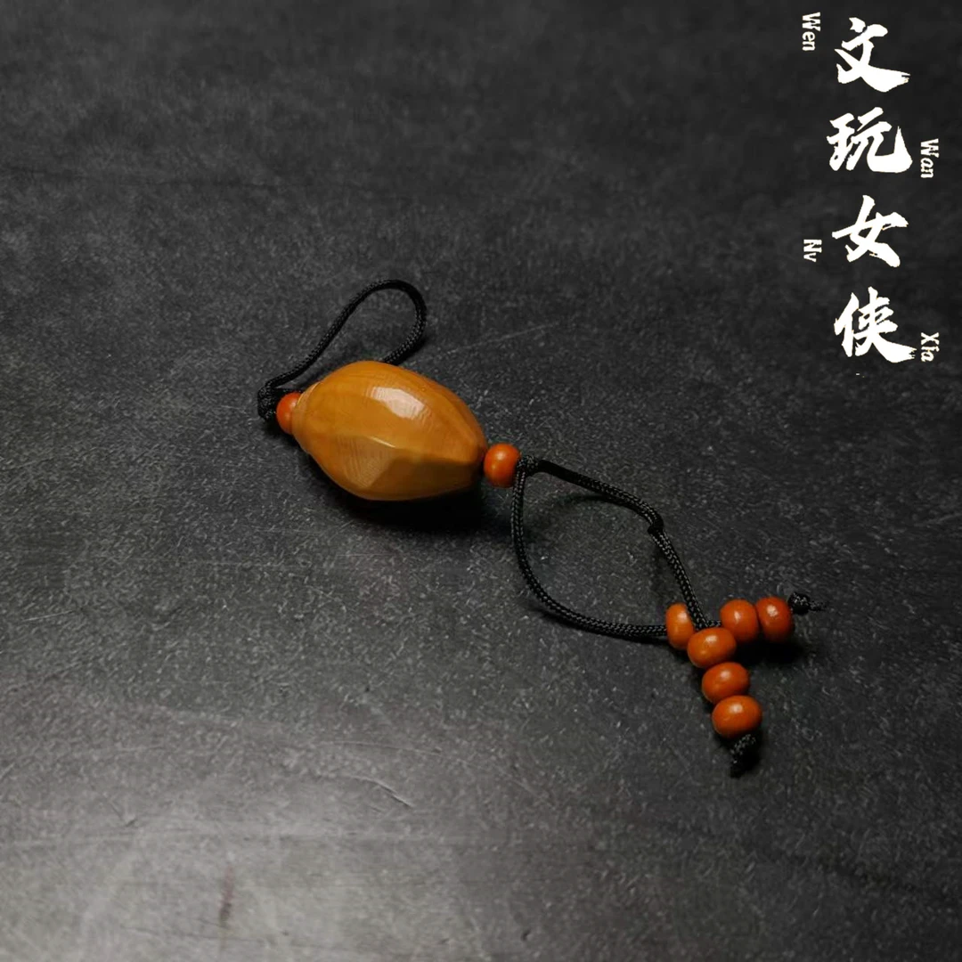 《文玩女侠慧慧》精品橄榄核小吊坠【男女通戴】