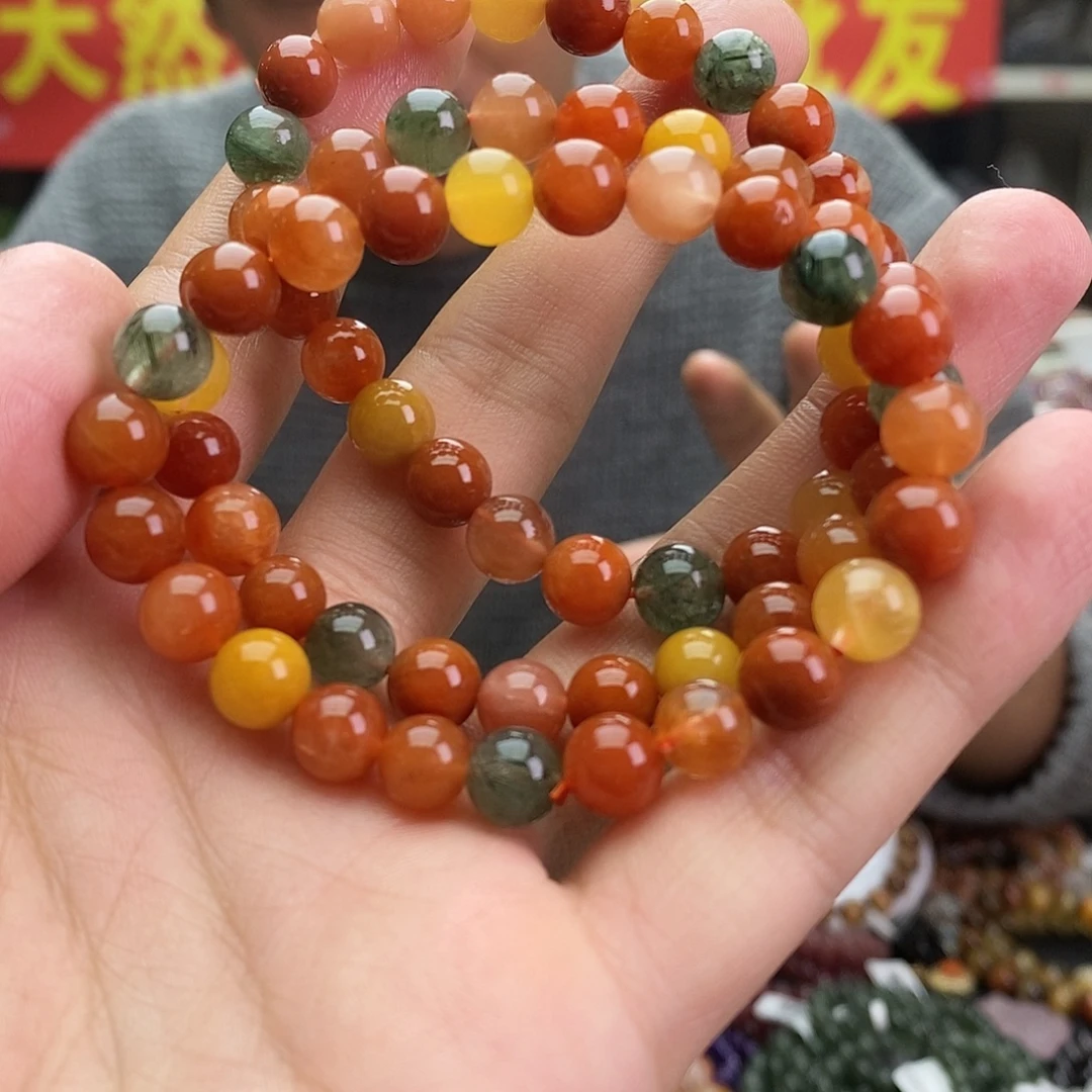 未镶嵌手链水晶多样性发一