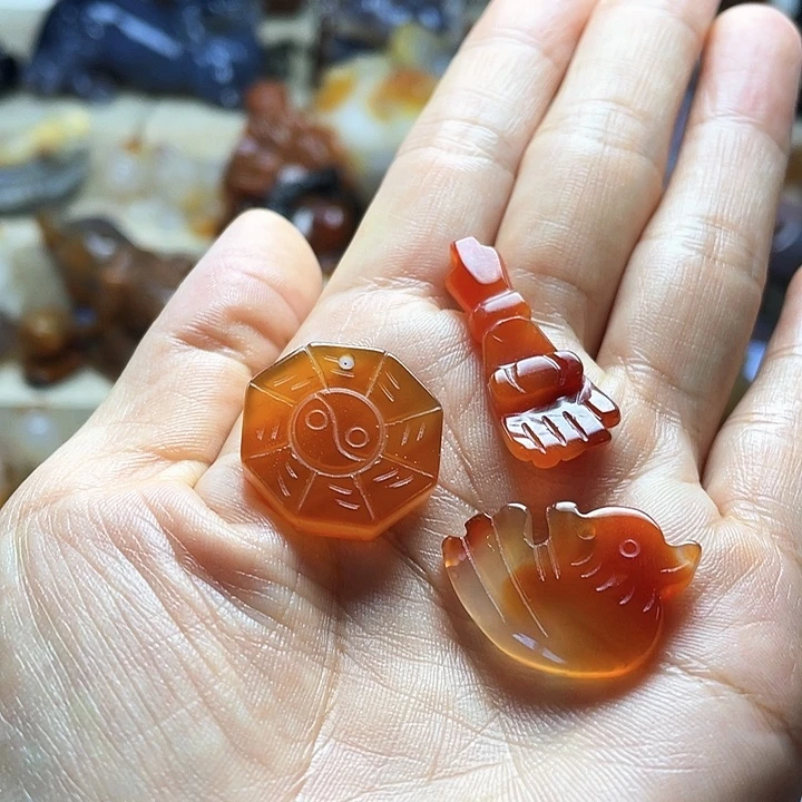 玛瑙/玉髓未镶嵌饰品