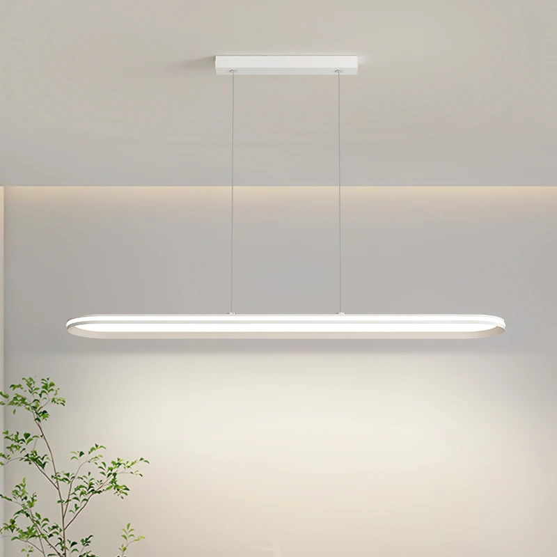 大观园餐厅吊灯北欧极简约长条灯饭厅餐桌灯全光谱护眼灯具115I