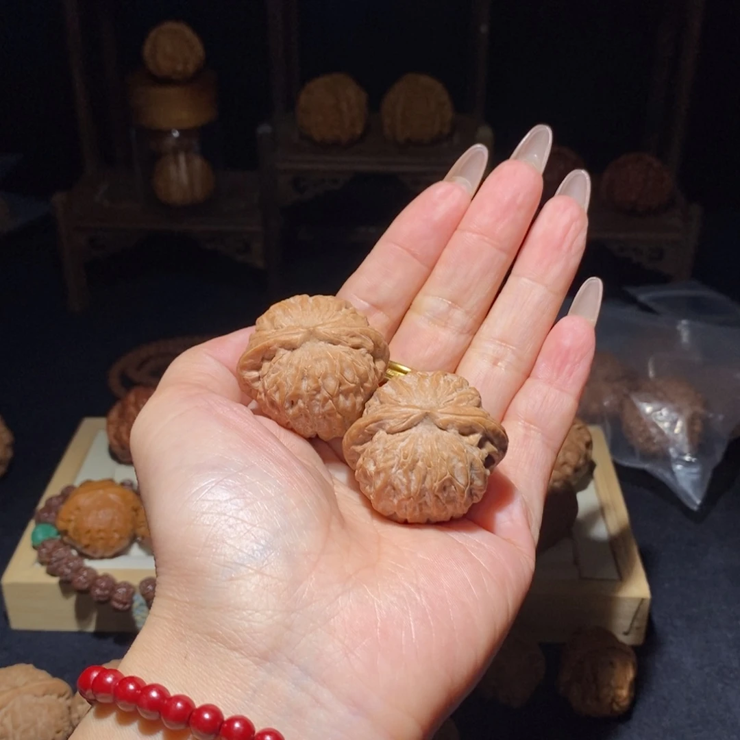 吊坠文玩核桃石门37