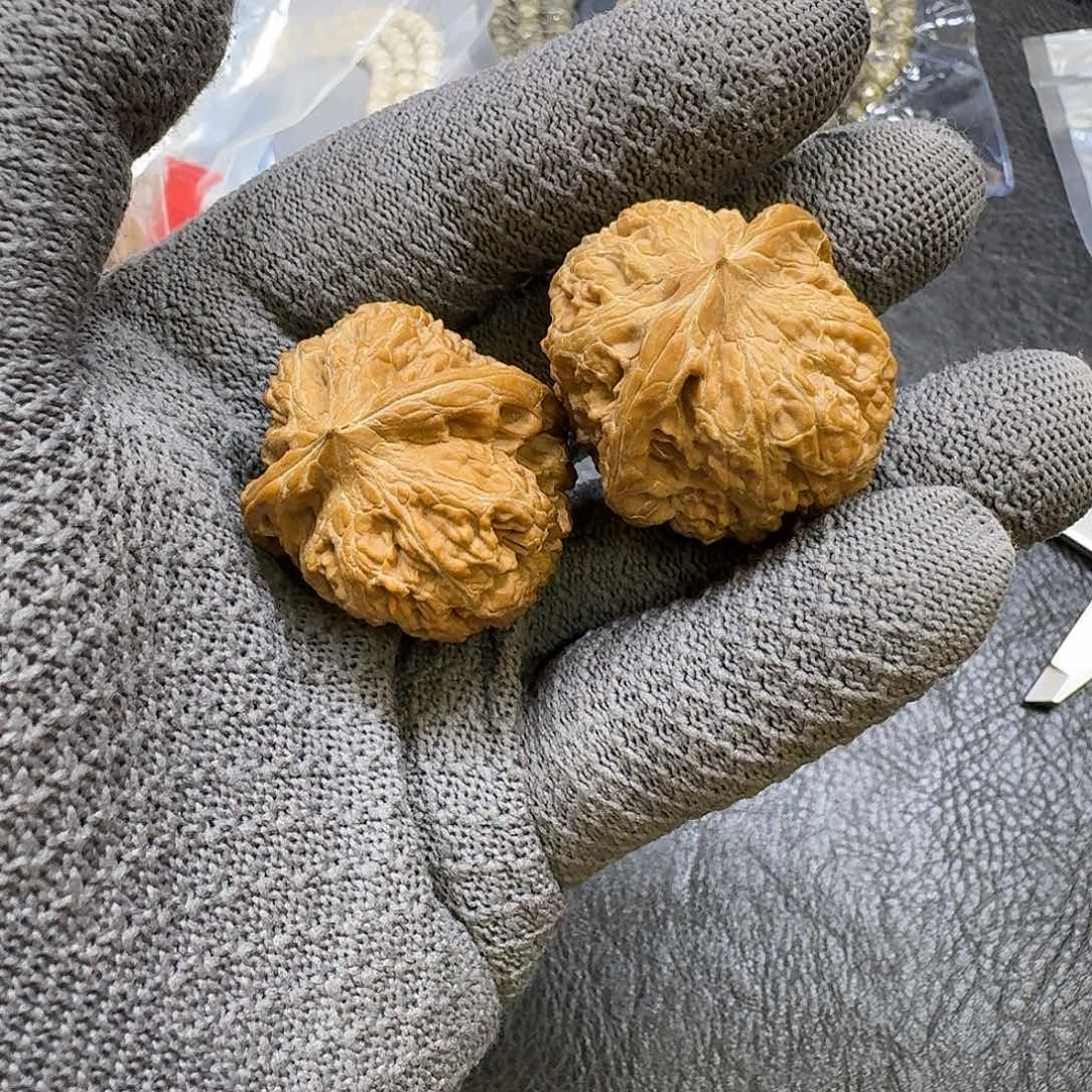 把件文玩核桃34mm文玩核桃一对儿