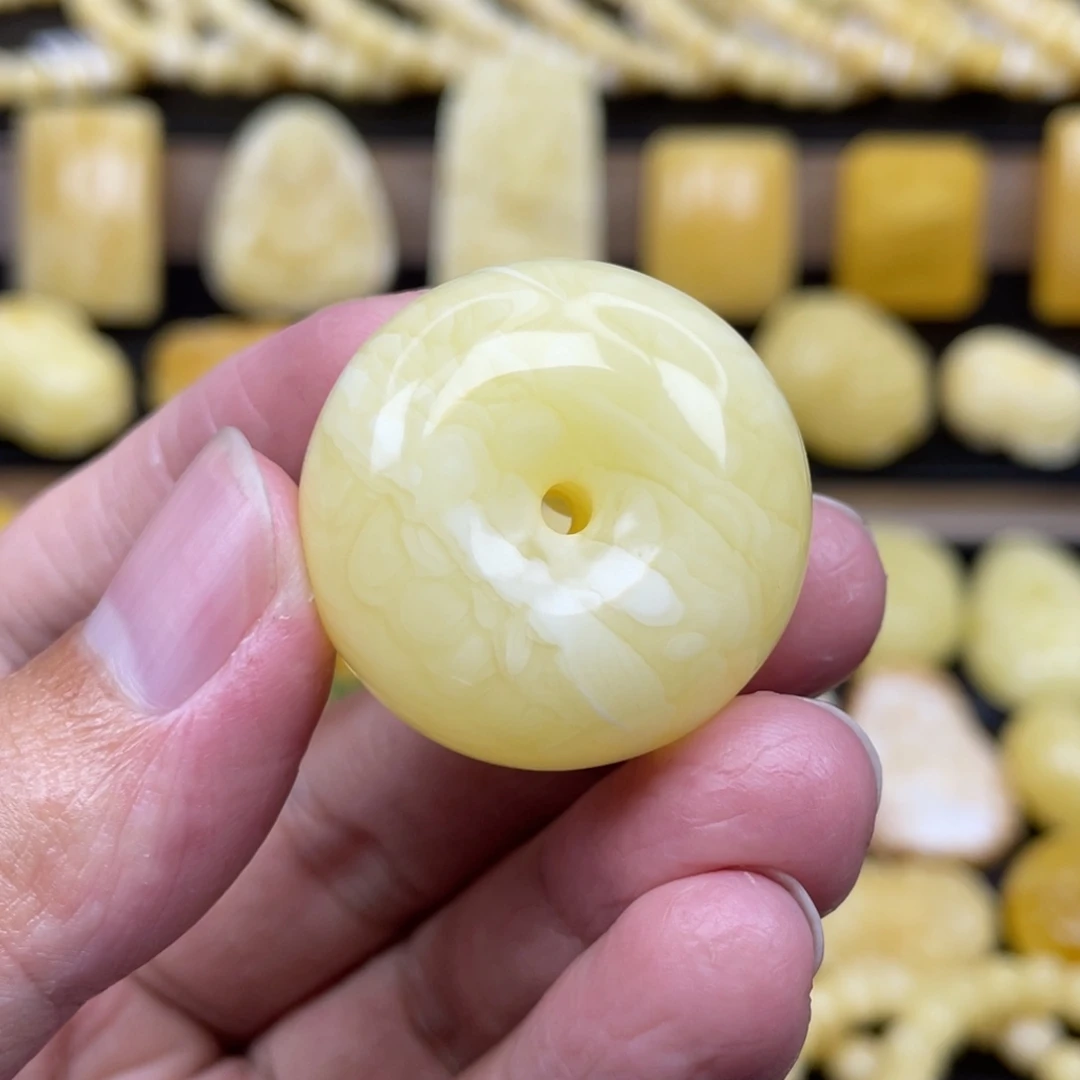 琥珀未镶嵌裸石琥珀蜜蜡