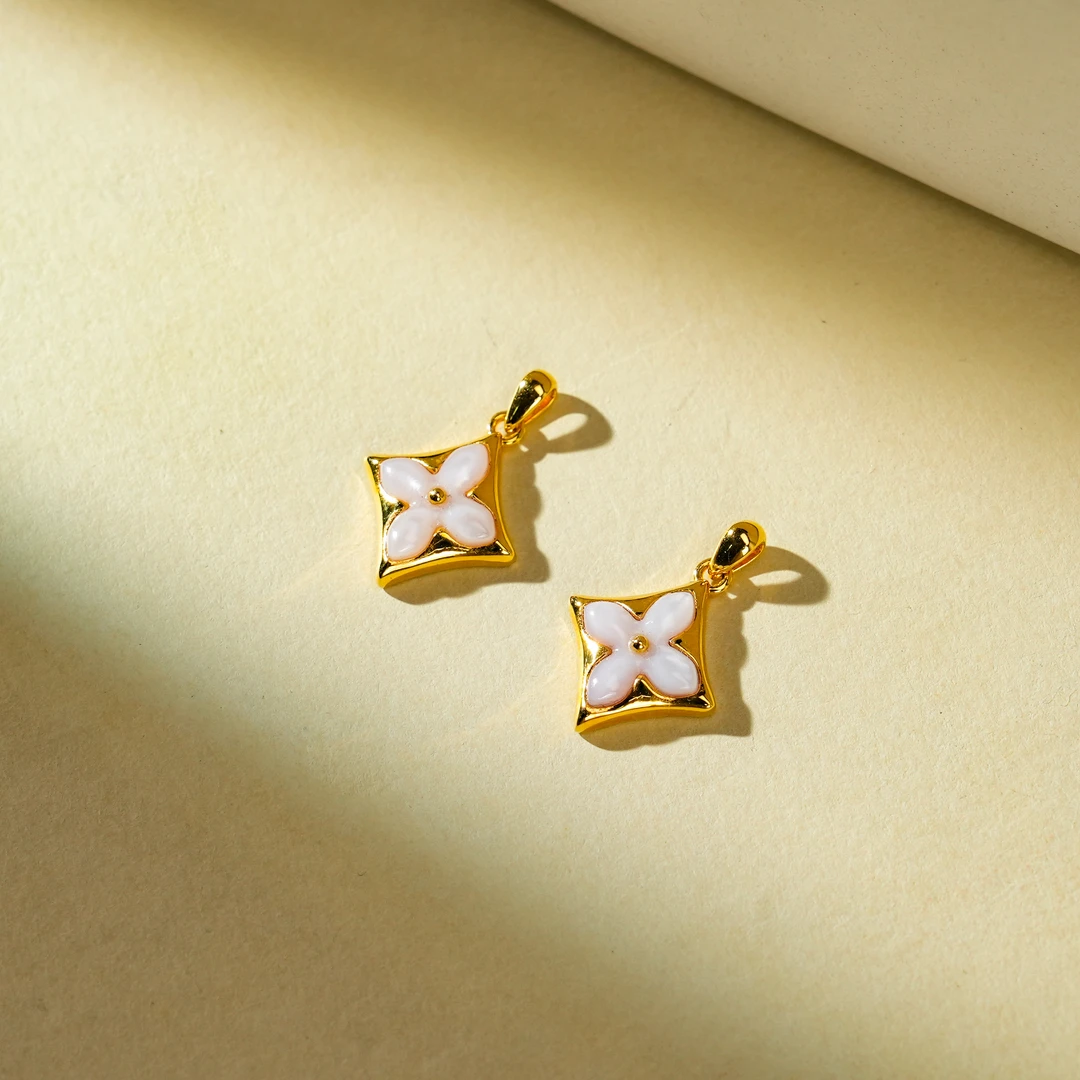 【粉贝菱格】吊坠-18K金-多样性发其一FF1231-BK|BKJ5