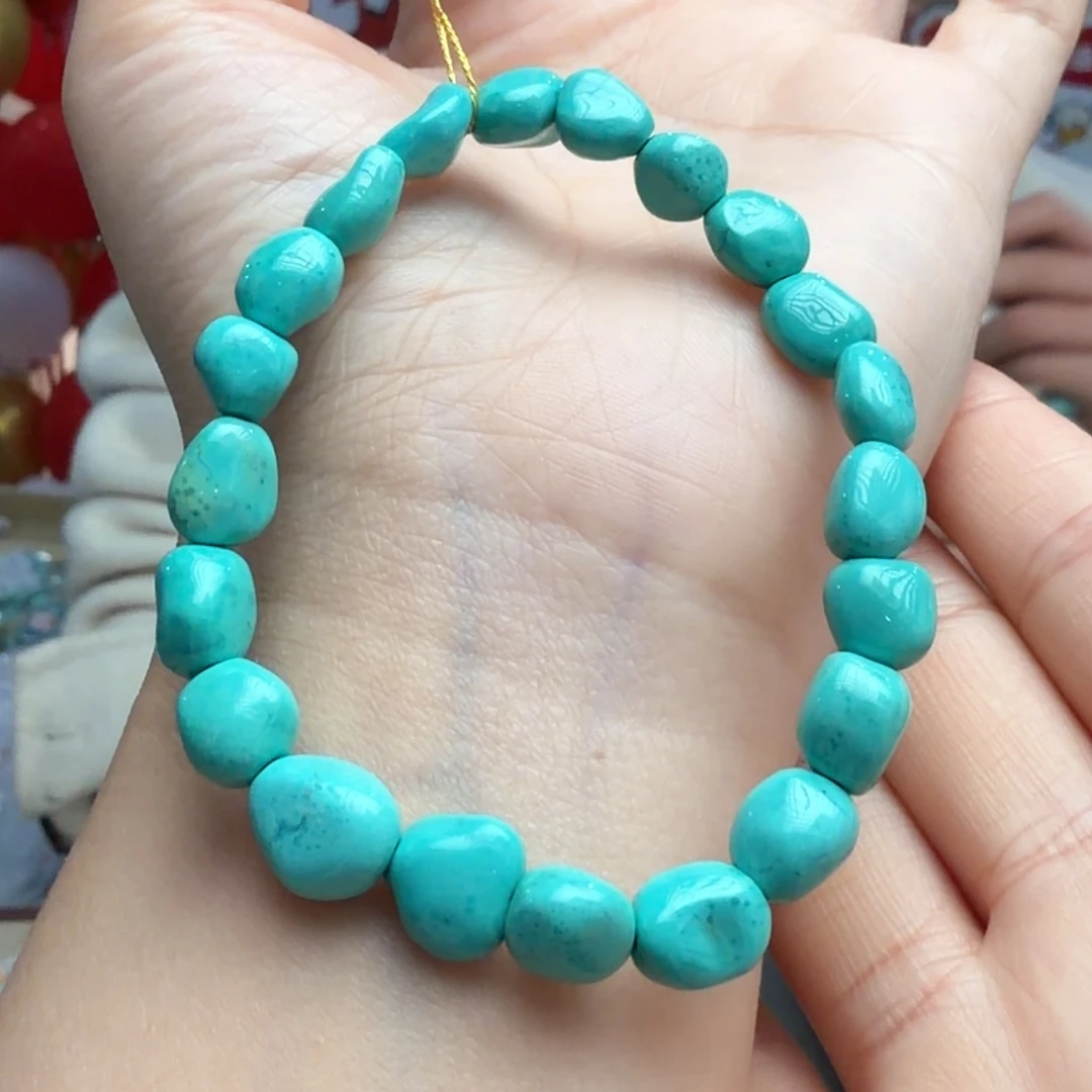 绿松石未镶嵌颈饰