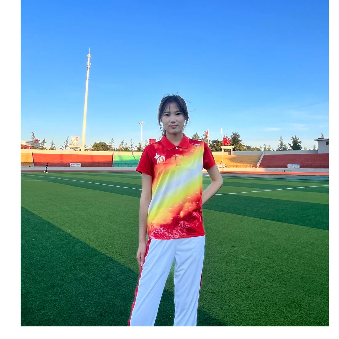 速干男法式男女通用运动T恤套装服装透气队服常规