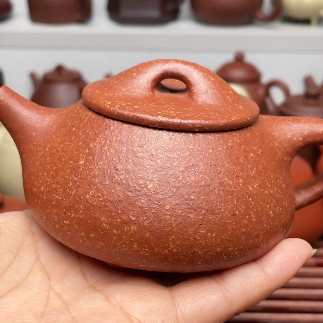 紫砂茶壶清***紫砂壶半手工