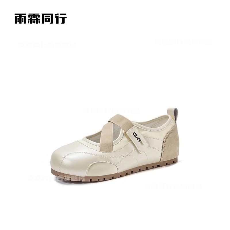 【夏目友人】新款运动风玛丽珍板鞋2025夏季新款女鞋软底女款德训鞋