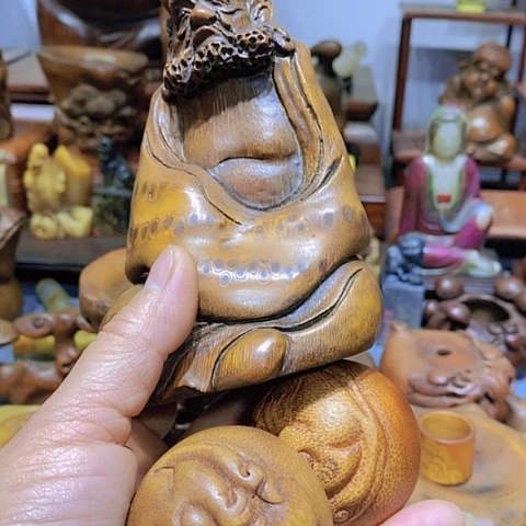 贡木好***?华彩木作摆件