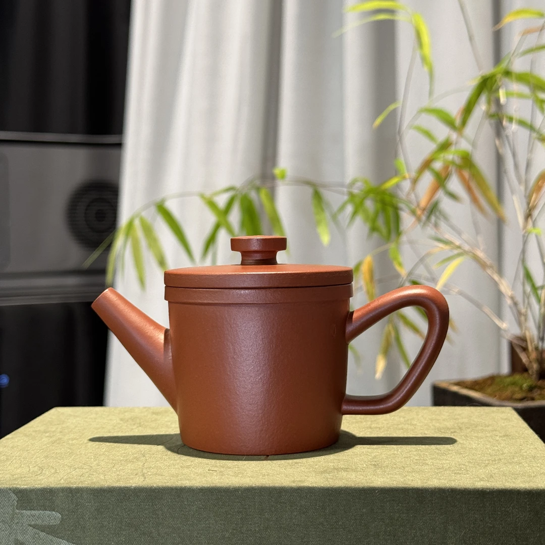 山外山《简·九》125cc± 朱泥全手工创新设计紫砂壶茶器