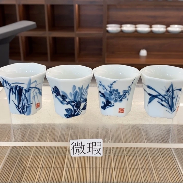 釉下老陶泥手工绘制