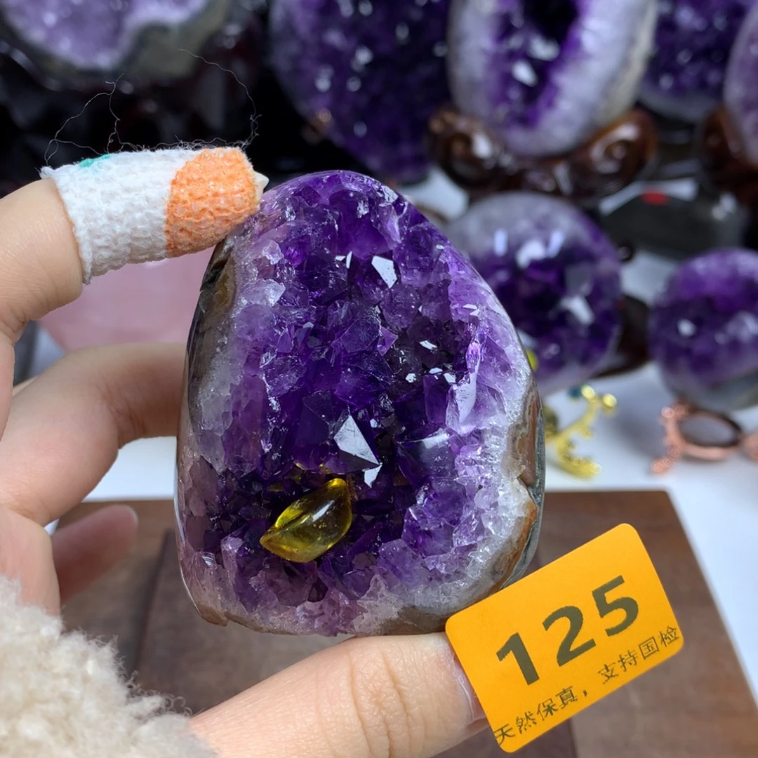 摆件未镶嵌紫晶紫晶