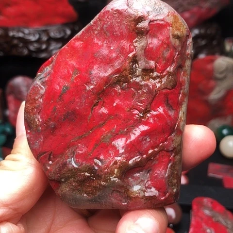 昌化鸡血石昌化鸡血石原石