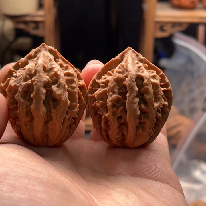 文玩核桃把件楸大胖102