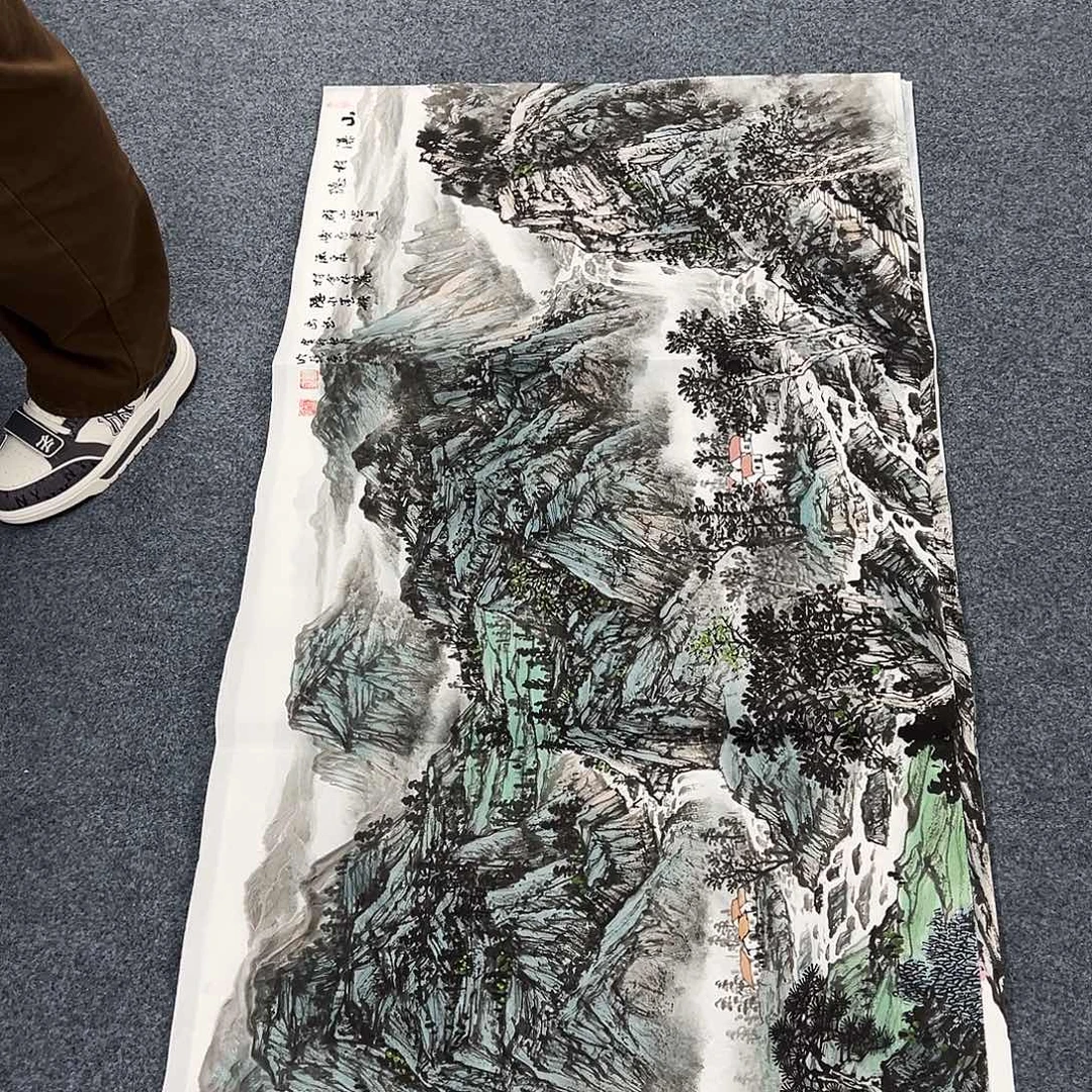 国画纯手绘作品欣赏