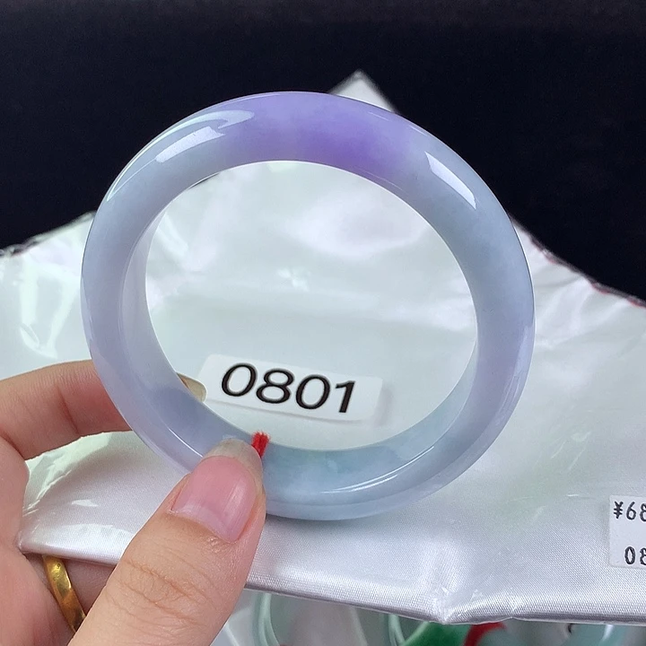 翡翠未镶嵌手镯58圈