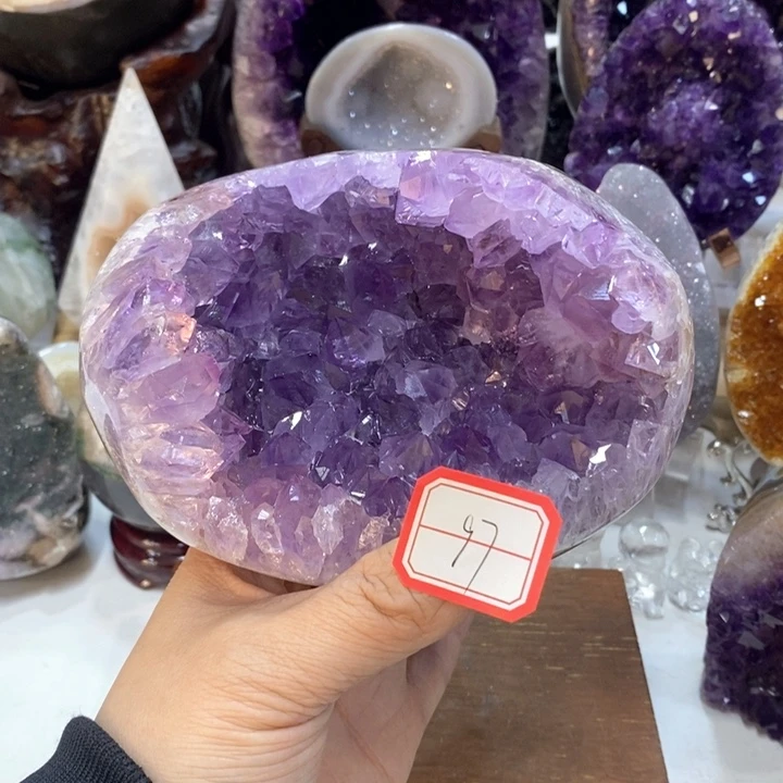 紫晶大型摆件(非配饰)未镶嵌?*