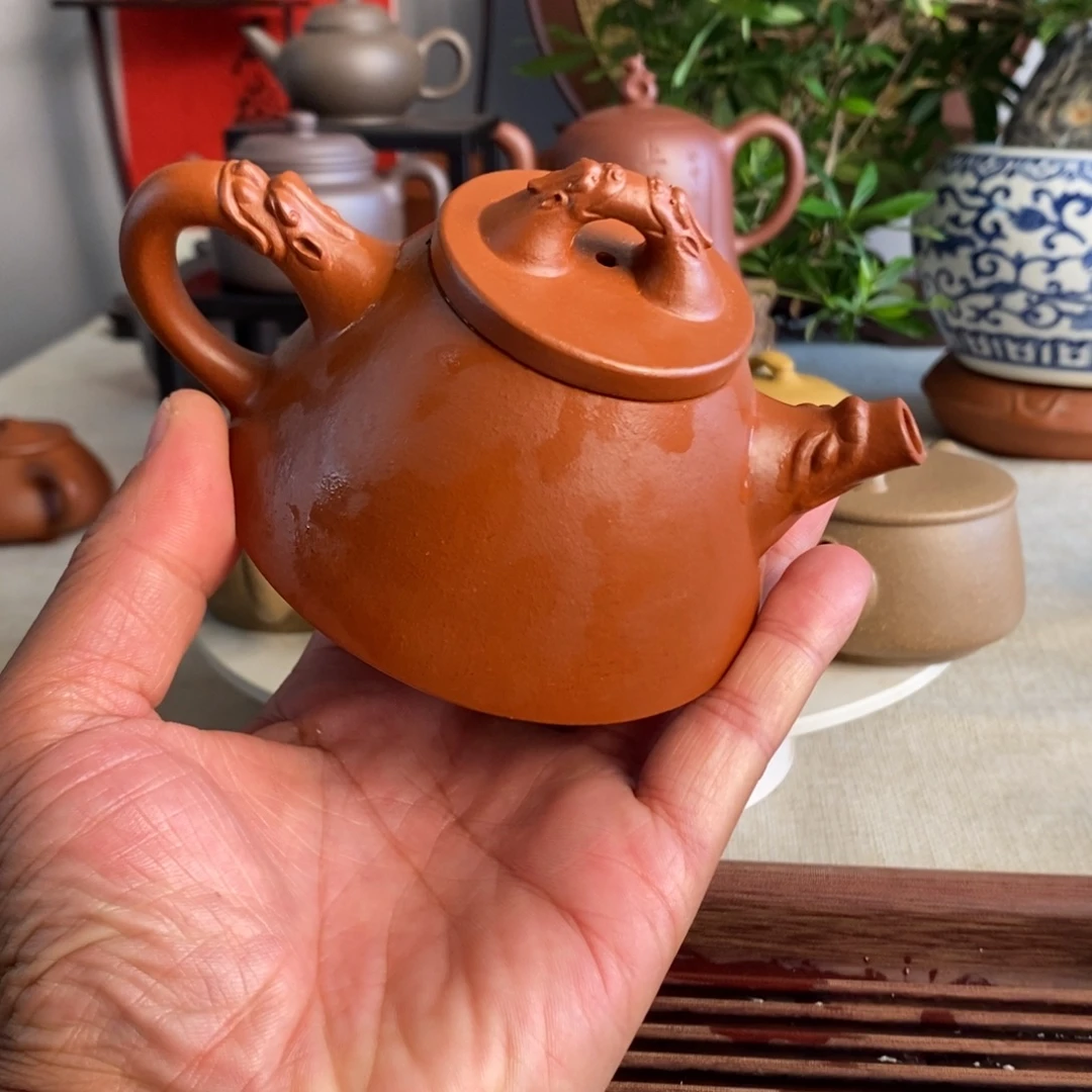 西***风紫砂茶壶宜兴紫砂壶名家作品