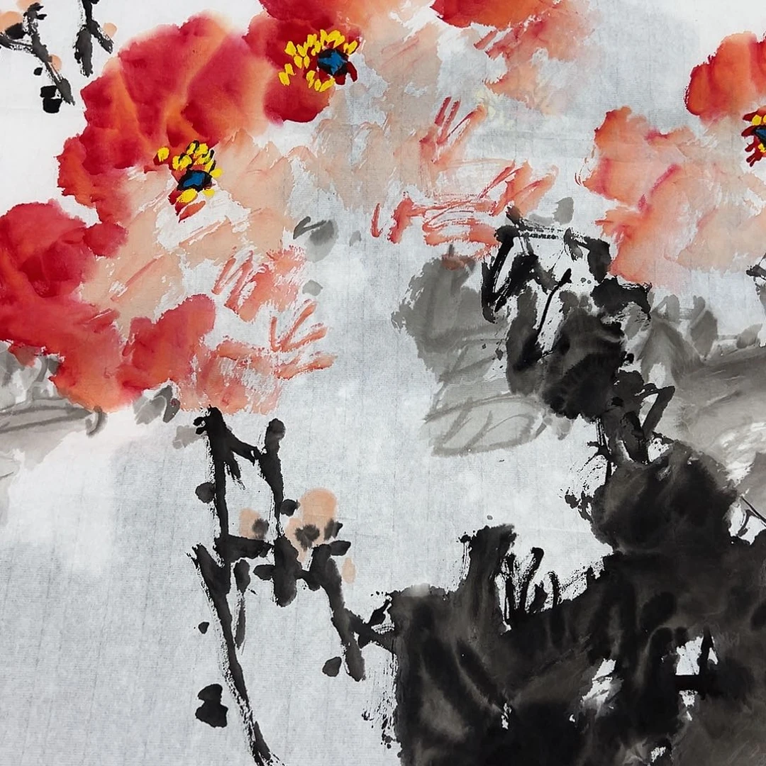 国画纯手绘作品欣赏