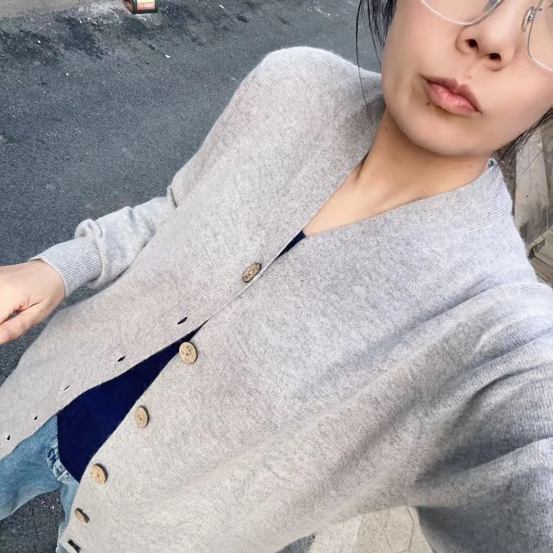 安安家男女同款时尚休闲开衫