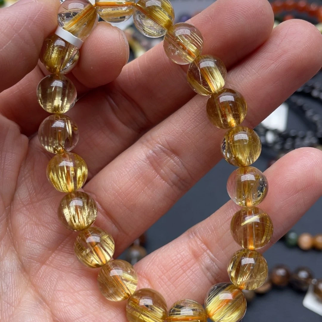 水晶手链未镶嵌钛晶