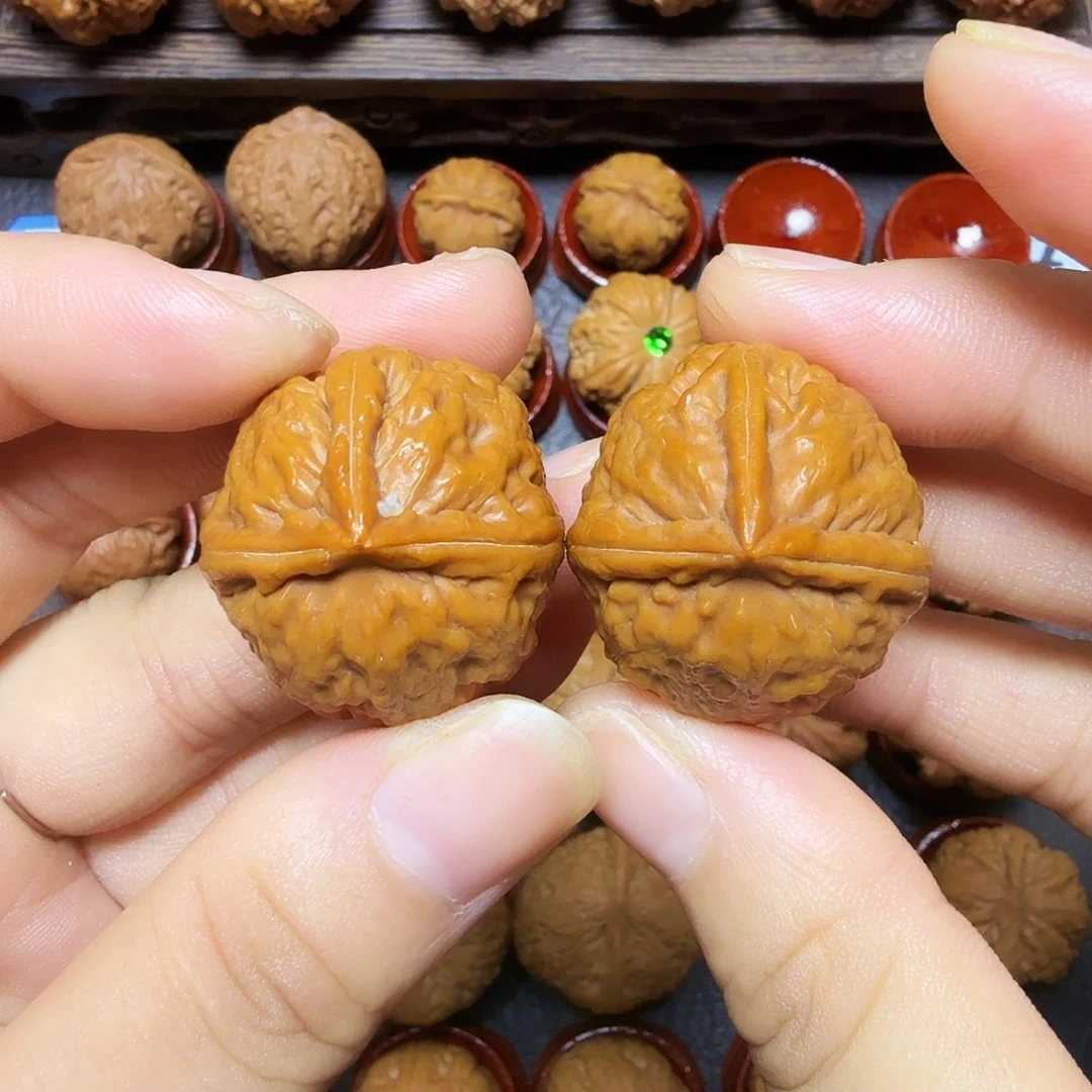 把件文玩核桃30尺麒麟三棱002