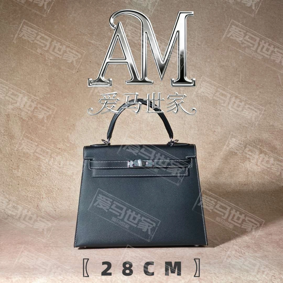 【黑色银扣（米色线）】新款时尚斜挎手提女包【卡戴杉】30318