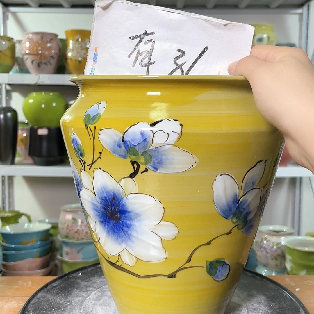 景德镇陶瓷花盆花器暇258