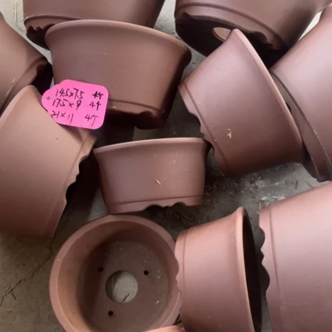 紫砂花盆100-12。100-12