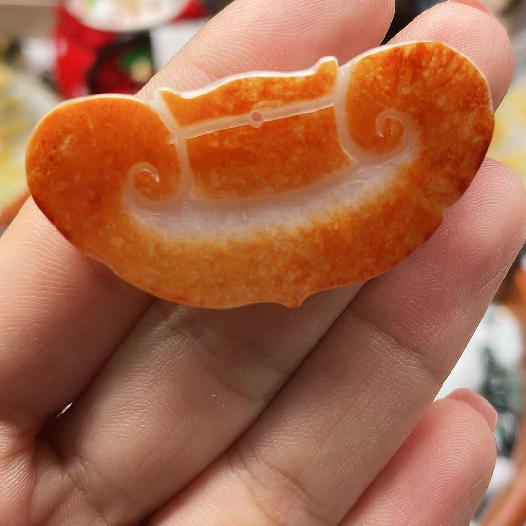 翡翠未镶嵌颈饰天然