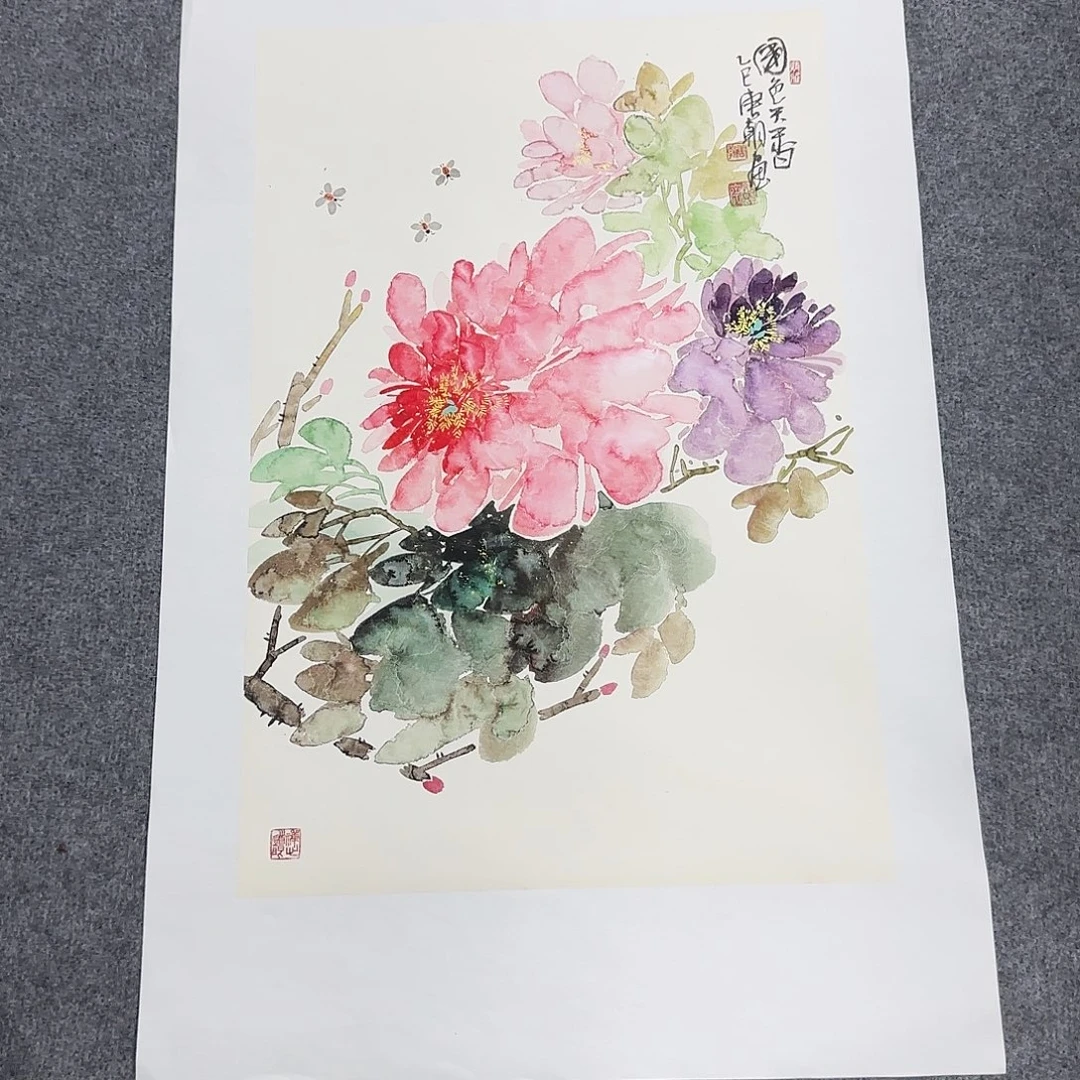 国画68*45纯手绘唐朝
