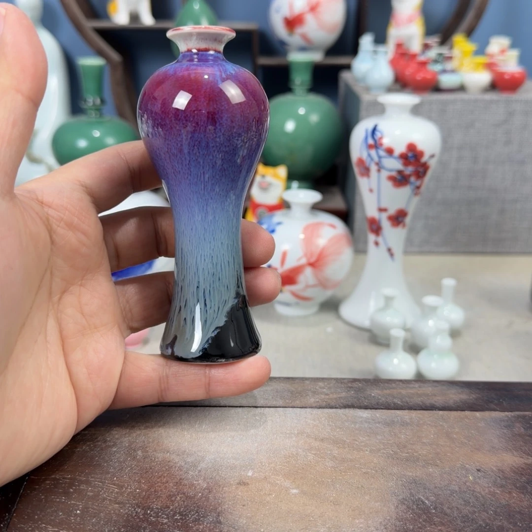 陶瓷手工小花器摆件