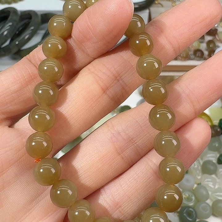 桉***和田玉（糖玉）未镶嵌颈饰拍4