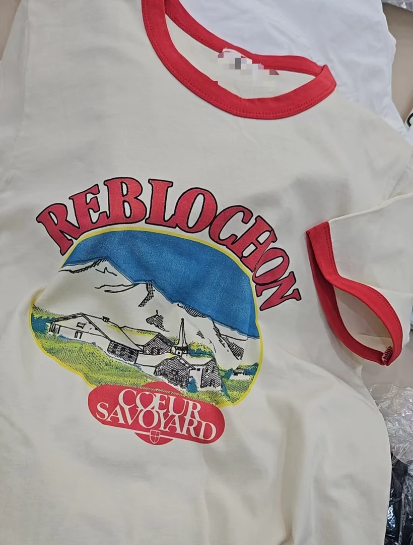 【奈野喜】韩国东大门正品 /re字母卡通T  【NO退NO换】