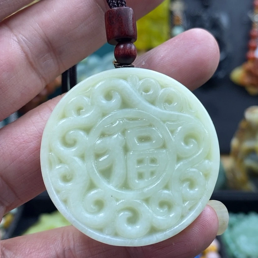 【闪购商品】未镶嵌岫玉吊坠
