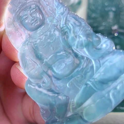 【闪购商品】翡翠18K金镶嵌吊坠(不含链)