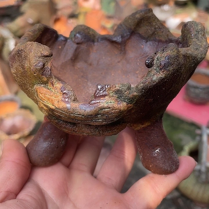 泡***泡福利特价粗陶高温花盆