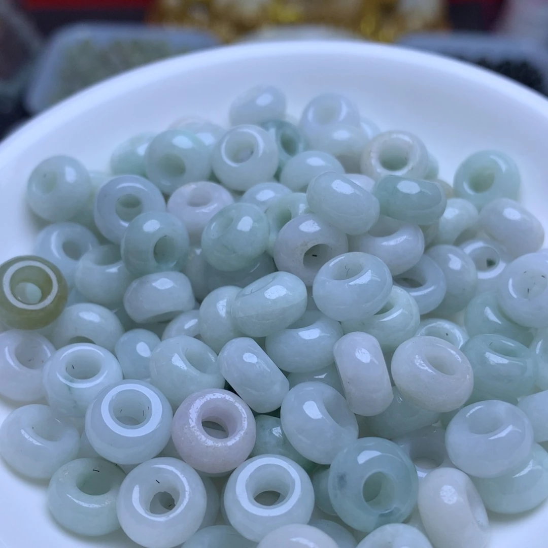 【闪购商品】未镶嵌手链翡翠卡10加厚玉环20个